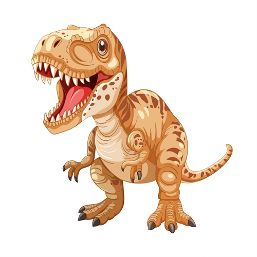 Tyrannosaurus Rex Dinosaur Transparent Sticker